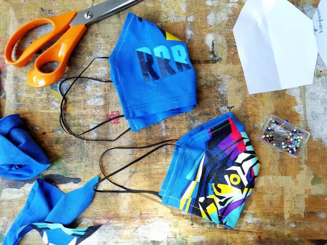 DIY pólóhack csináldmagad varrás újrahasznosítás szájmaszk