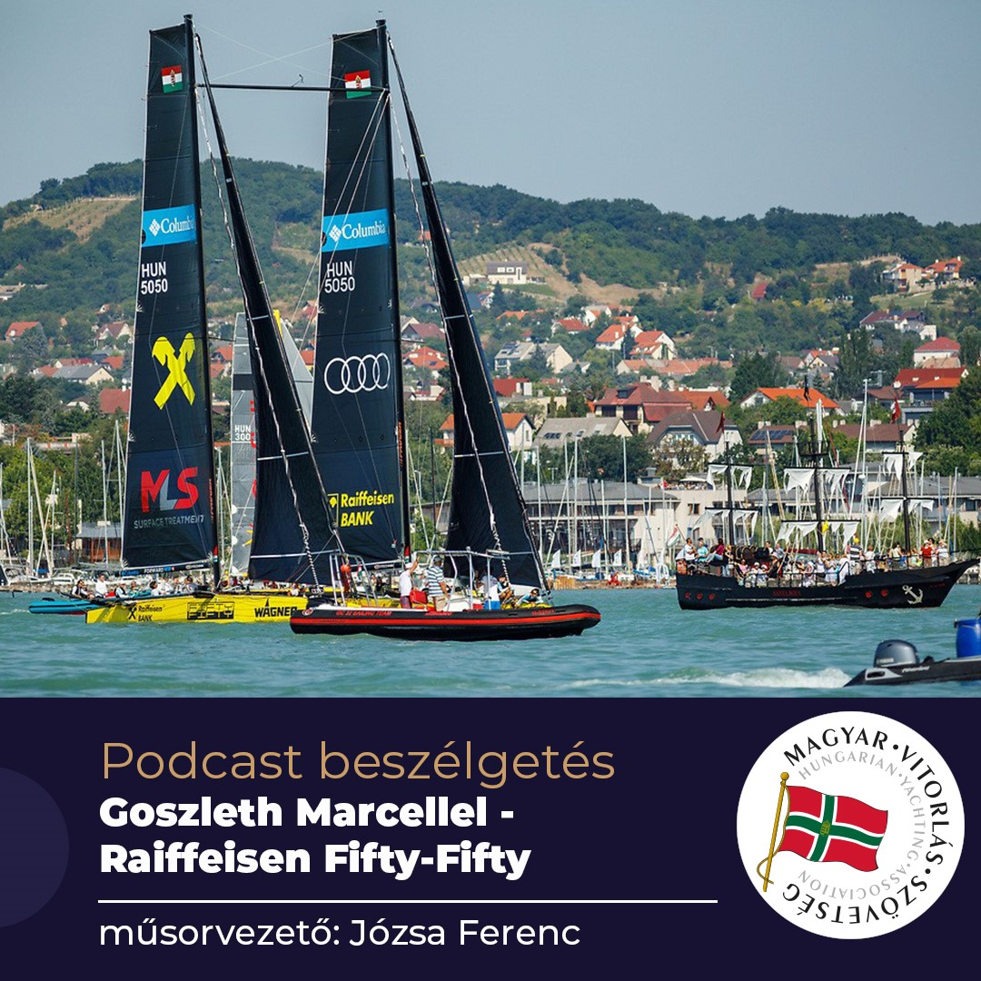Raiffeisen Fifty-Fifty  54. Kékszalag Raiffeisen Nagydíj  Magyar Vitorlás Szövetség  podcast  Balaton csúcs