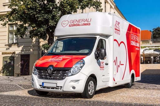 MVSZ  Generali  szűrőbusz  egészség