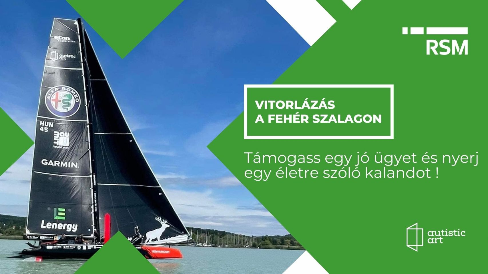 Magyar Vitorlás Szövetség RSM jótékonyság Autistic Art