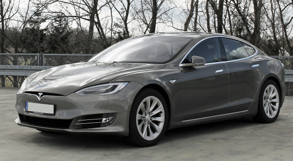 Elon Musk Tesla Model S
