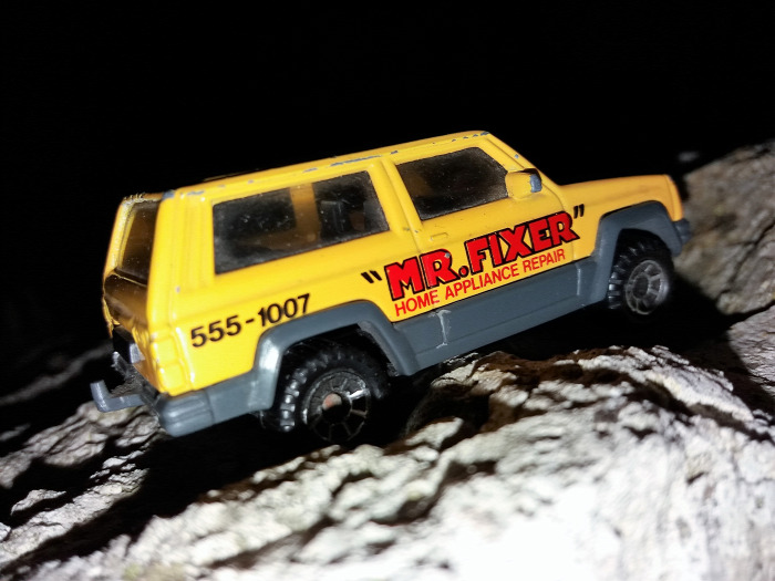 matchbox mr fixer jeep cherokee thailand jeep