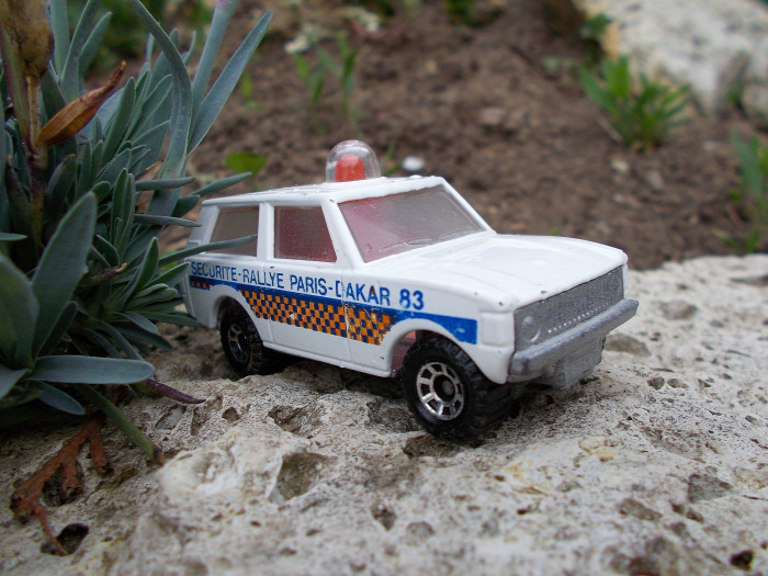 matchbox range rover police patrol paris-dakar-83 1975 1983