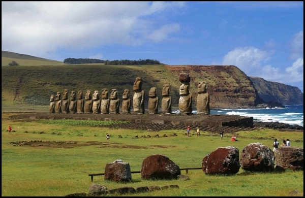 Húsvét-sziget Rapa Nui Misztikus Külföldi kaland kultúra utazás
