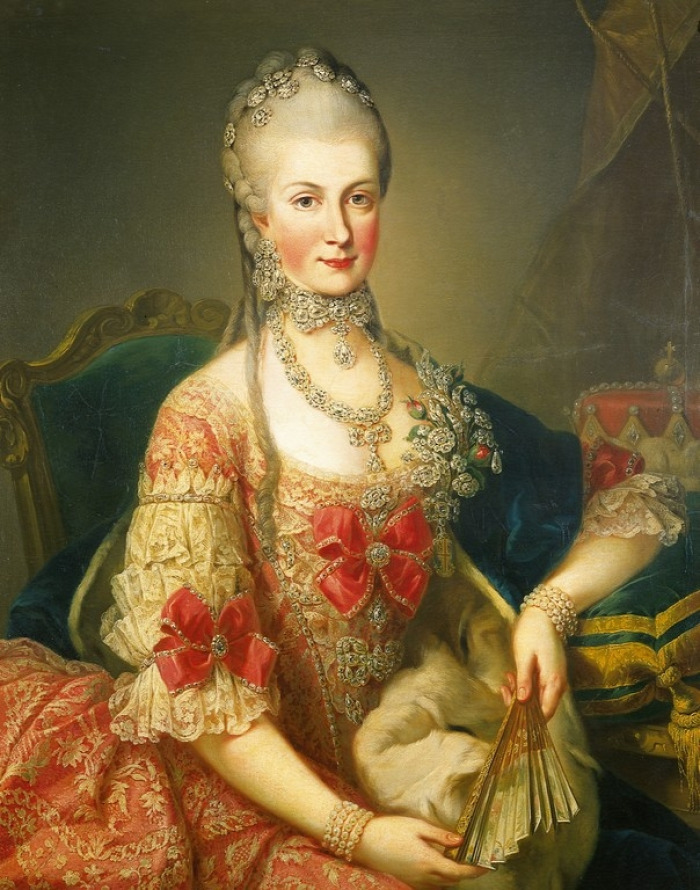 Mária Terézia III. Károly Pragmatica Sanctio Lotharingiai Ferenc István II. József Mária Karolina Marie Antoinette XVI. Lajos Mária Krisztina History