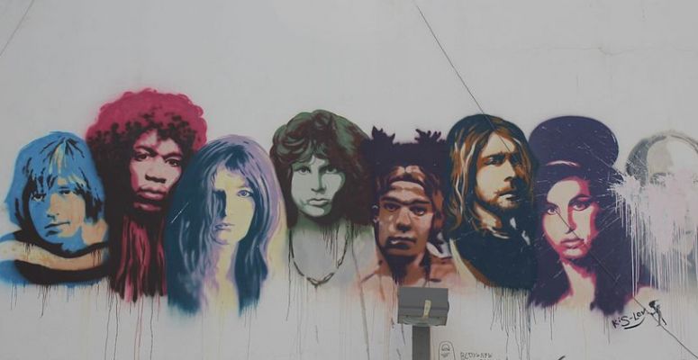Janis Joplin Kurt Cobain Jim Morrison Brian Jones Jimi Hendrix Amy Winehouse CoolTour