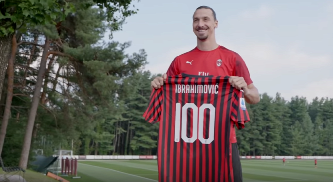 Ibrahimovic Serie A Milan Labdarúgás