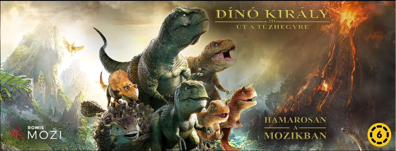 #@[Film-Magyarul]!™ Dinó király 3D - Út a tűzhegyre [2019] Teljes