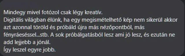 fotózás kritika vélemény konstruktív destruktív reakció kezelés trollkodás inspiráció tanácsok