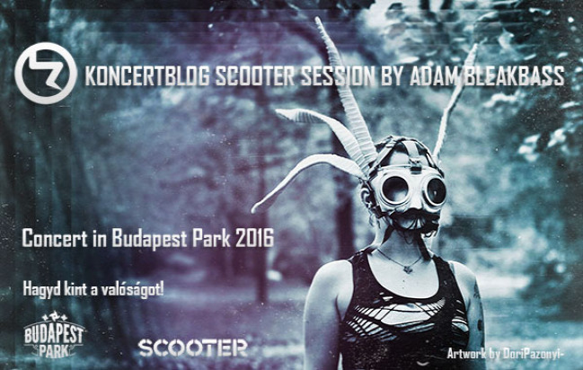 scooter koncert budapest park