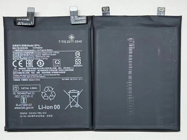 XIAOMI BP4J BP4J XIAOMI BP4J Battery BP4J Battery XIAOMI BP4J Cell Phone Battery