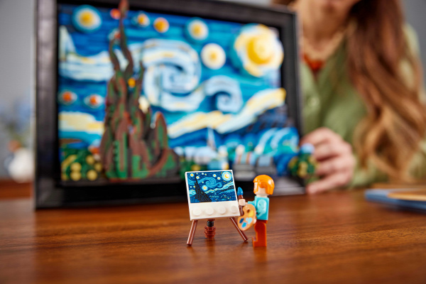 Vincent Van Gogh festmény LEGO Starry Night