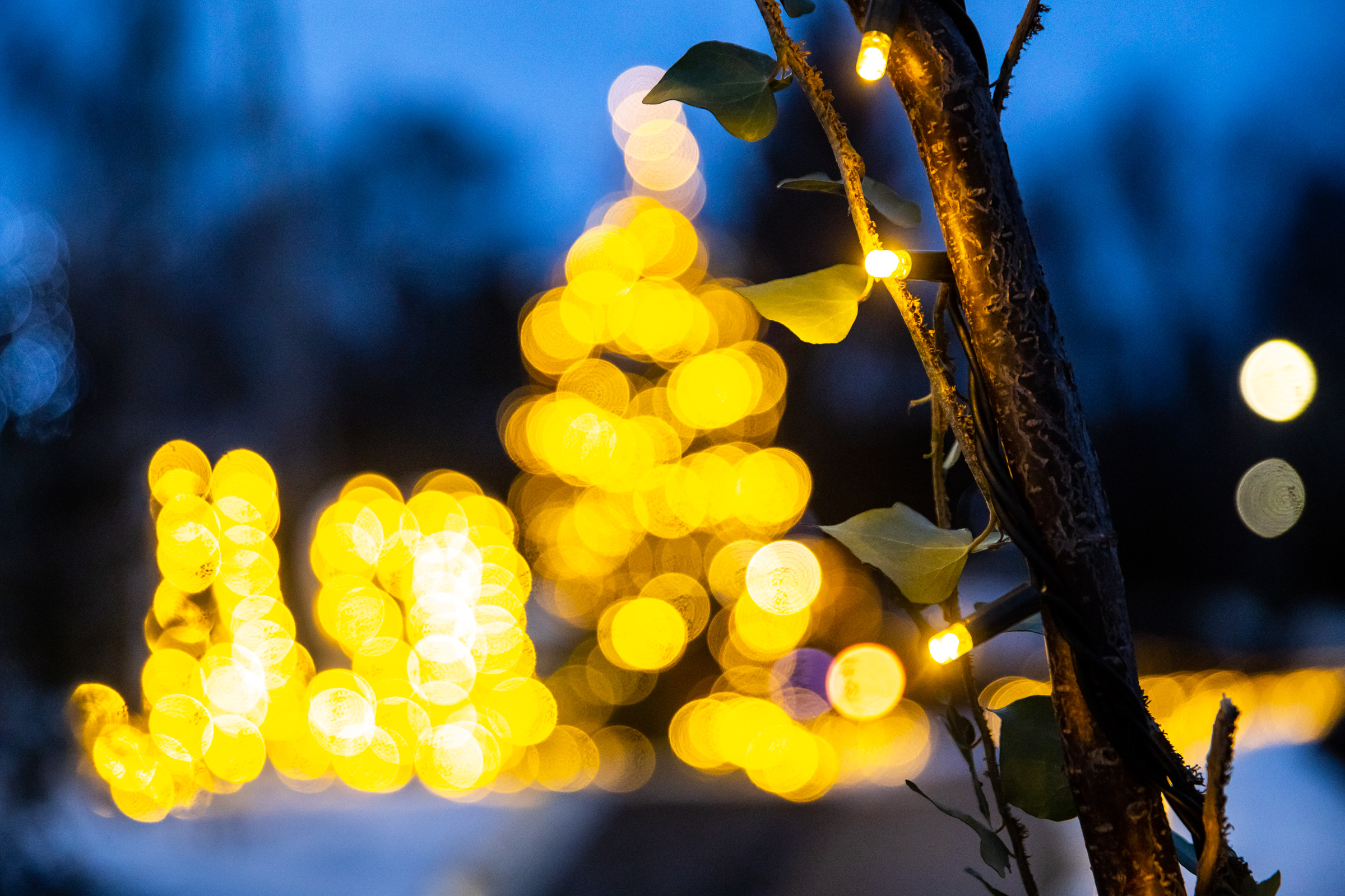 Jásd falu Karácsony galéria kivilágítás ünnepi fények