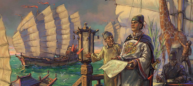 Amerika felfedezése Kincses flotta hajózás Kína középkor kereskedelem
