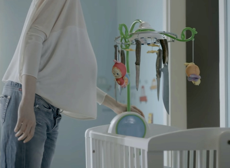 Tünde reklámfilm terhesség kismama dohányzás