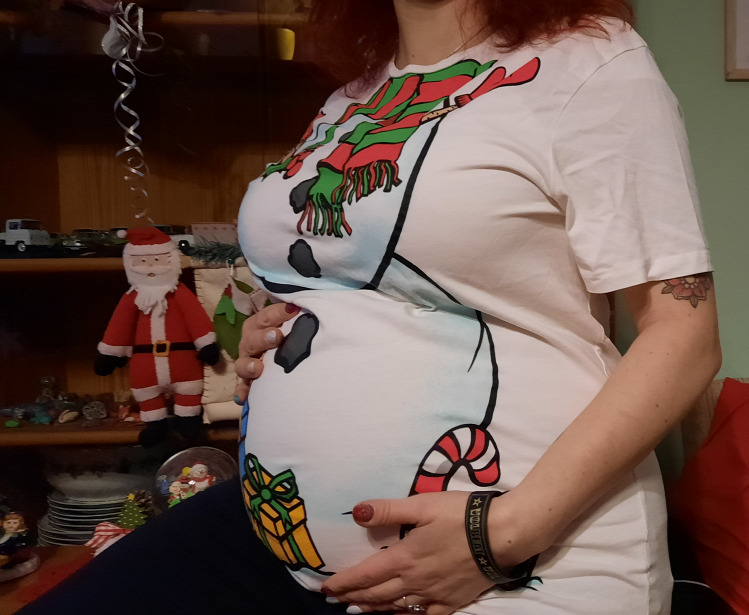 terhesség kismama terhesnapló karácsony Nanta