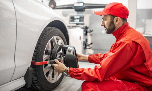 wheel balancing wheel alignment