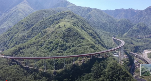 Kína híd drón