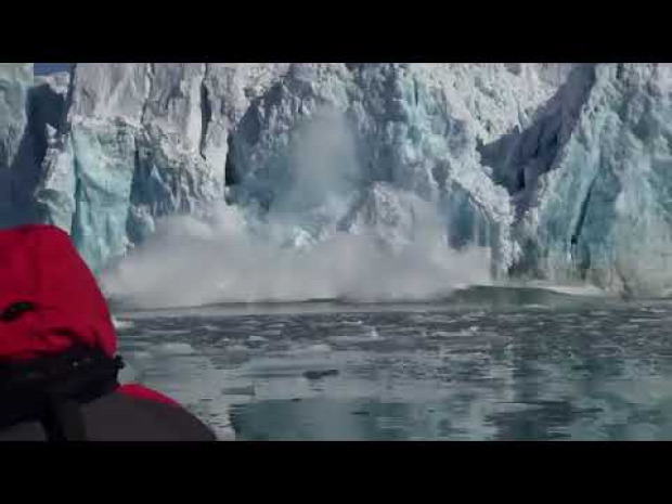 gleccser cunami jéghegy