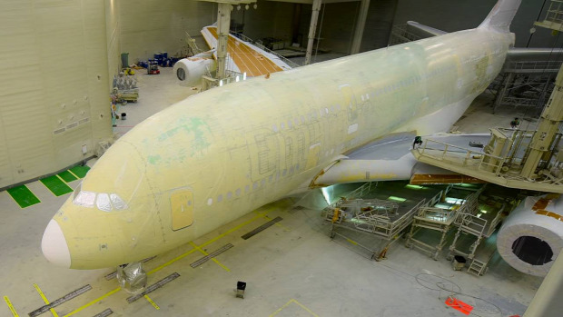 repülő A-380 Airbus festés