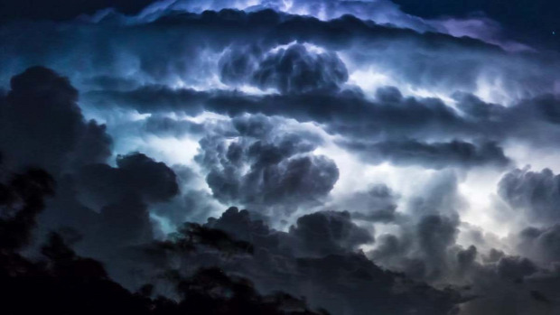 vihar szupercella time-lapse
